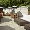 The beer garden of The Coleshill Hotel.