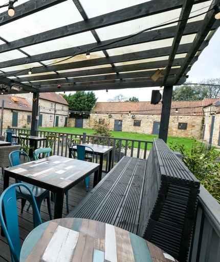 beer garden