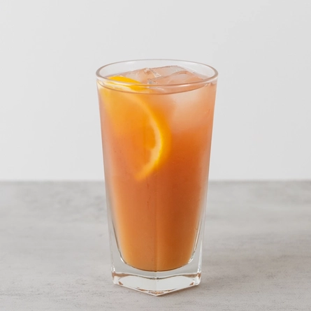 An advertising image of a Virgin Berry Punch 0% Cocktail.
