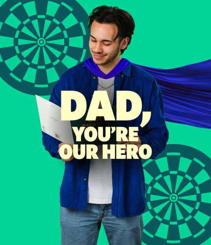 A landing page banner promoting Fathers day at Hightales venue's.