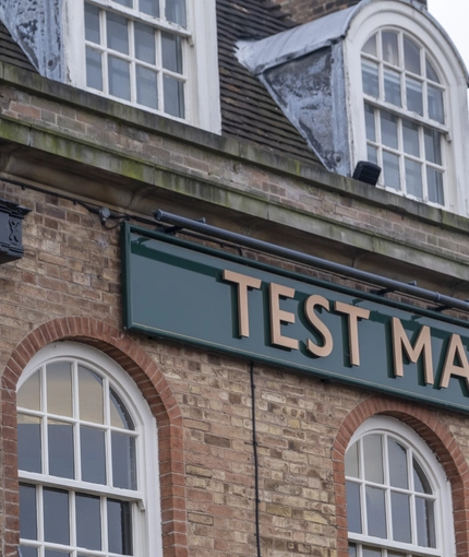 External signage outside a pub