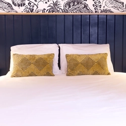A double room at the Pen & Parchment.