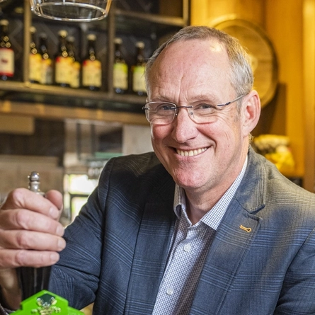 A portrait of a pub manager.