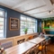 Restaurant area in a pub