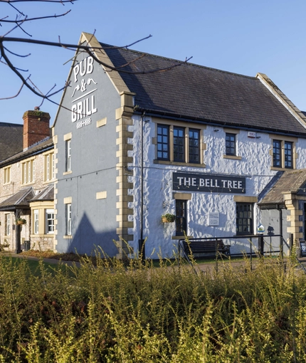 exterior of the pub