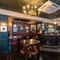 Internal seating area in a pub restaurant