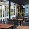 Exterior and beer garden of the Cricketers pub in Southwick