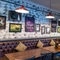 interior restaurant and seating area
