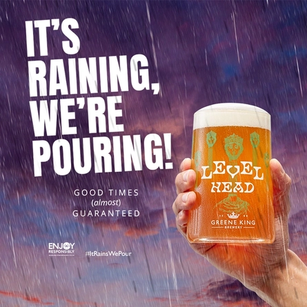 It's raining, we're pouring!