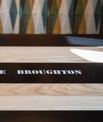 Interior Decor with the Mill House Cheshire on the signage.
