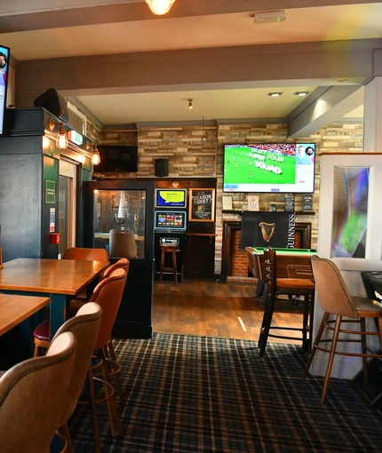interior seating area with tv