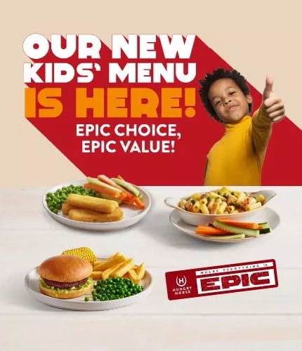Our new kids' menu is here!