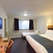 A hotel room inside The Royal Oak.