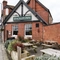 exterior of the pub and beer garden