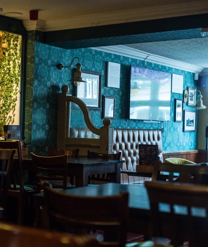 interior seating area