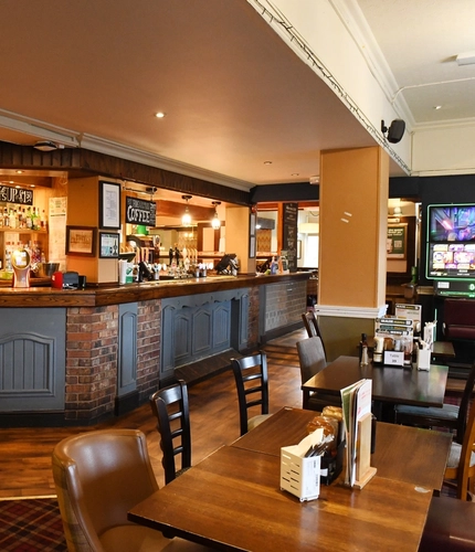 interior seating area