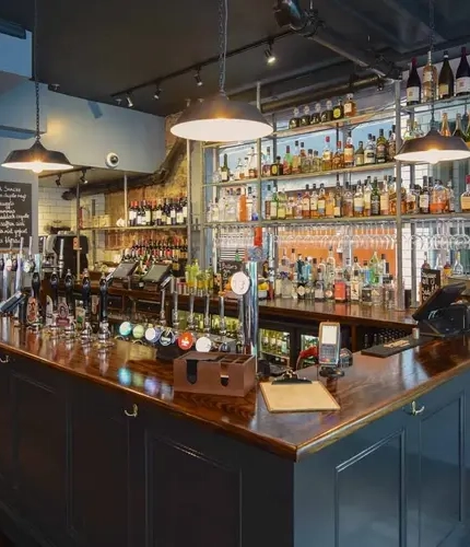 Metro - Kings Stores (Whitechapel) - The bar area of The Kings Stores