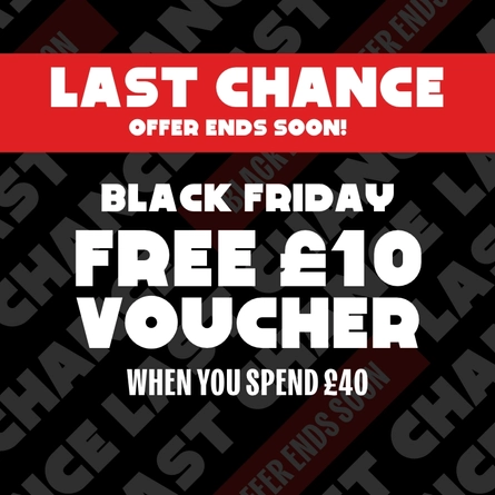A banner promoting a Black Friday offer at Hungry Horse venues.