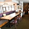interior restaurant and seating area