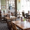 The restaurant area of The Commodore.