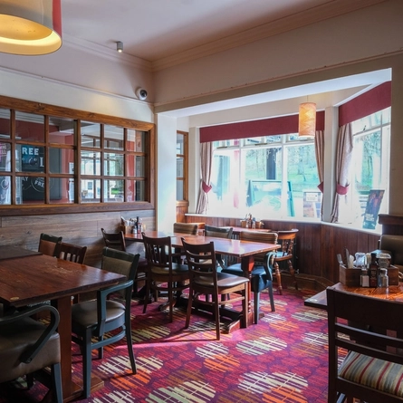 interior of the restaurant