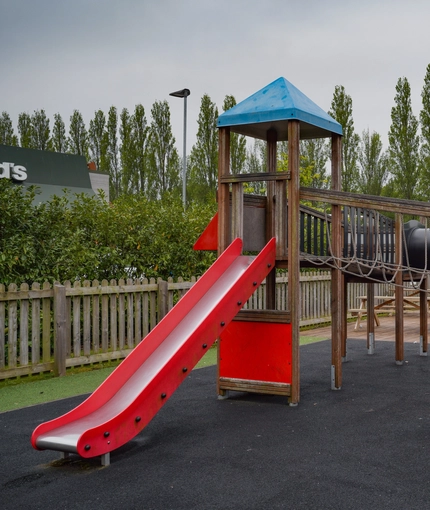 Play area outside of a pub