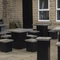 exterior beer garden
