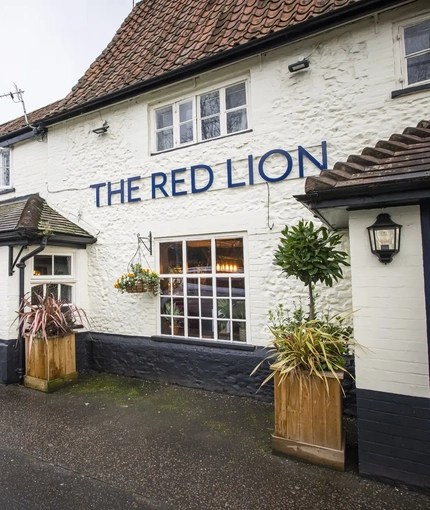 exterior of the pub