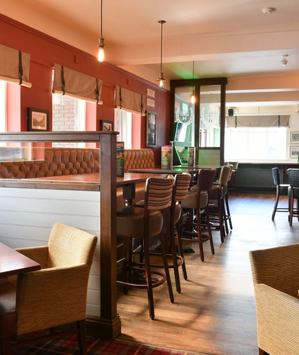 interior of the restaurant