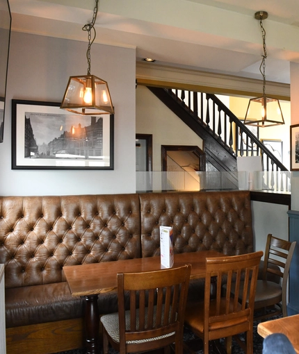 interior of the restaurant