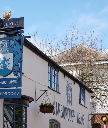 The exterior of The Narborough Arms.