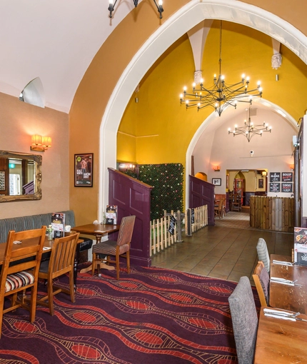 interior of the restaurant