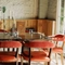 Internal dining area with seats.