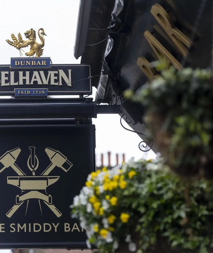 exterior signage of the pub