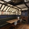 Internal seating area in a pub restaurant