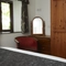 A hotel room in the Hunters Hall Inn.