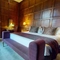A hotel room inside The Rothley Court Hotel.