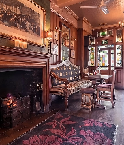 Metro - Warwick Castle (Maida Vale) - The seating area of The Warwick Castle