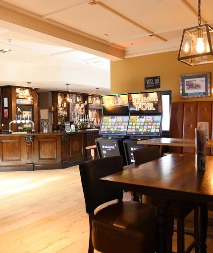 interior of the restaurant