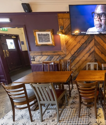 interior seating area
