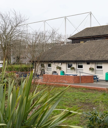 exterior of the pub