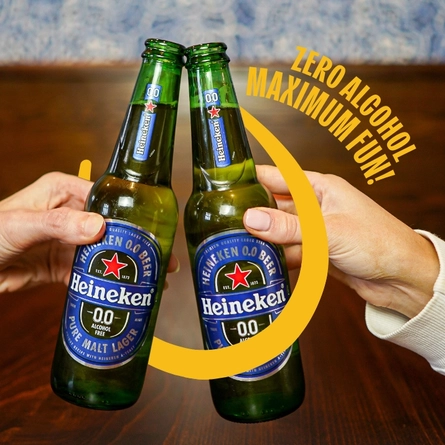 A 715x715 Mobile Multi Purpose Banner advertising a 2 for £6 Low & No Campaign at Hungry Horse venues.