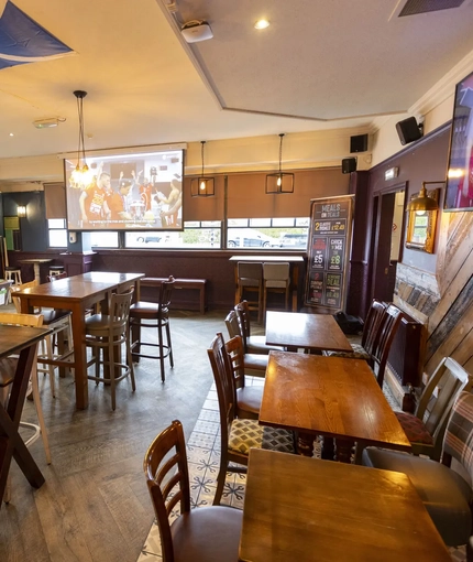 interior seating area