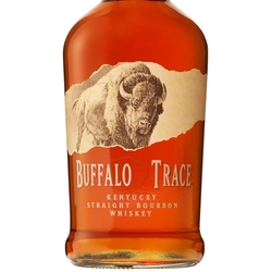 A cutout packshot of a bottle of Buffalo Trace.