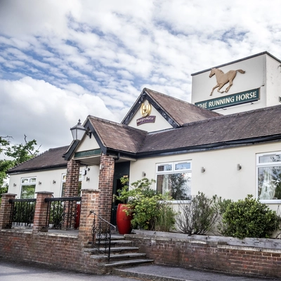 Exterior facade of a pub.