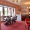 Interior dining area of a pub.