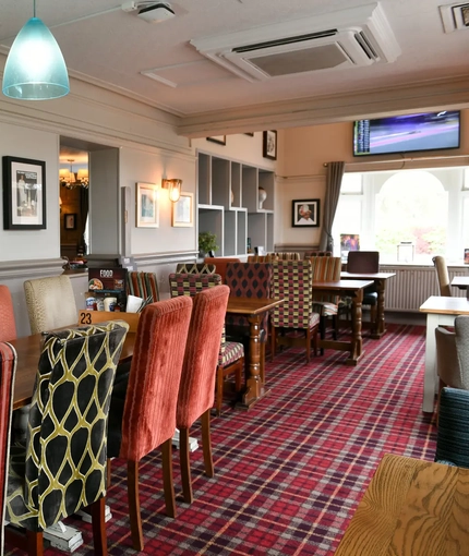 interior seating area