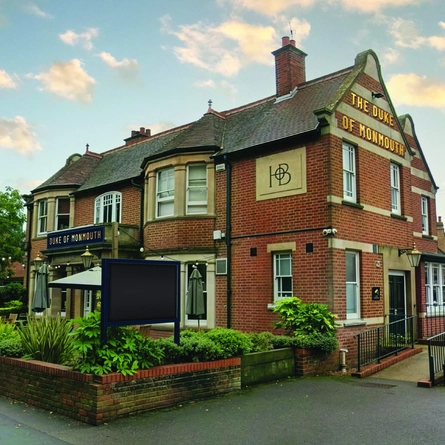 An artist impression illustration showing the potential exterior facade at The Duke Of Monmouth.
