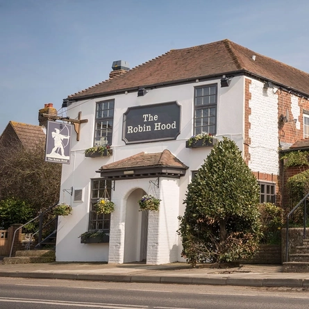 The exterior of The Robin Hood.