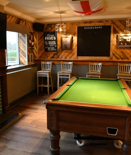 interior seating area